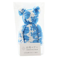 白雪 白雪ベアー（手ぬぐい） 白雪姫 ブルー 40089 1セット（3個）