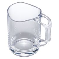 Like-it（ライクイット） 水が切れる スタンドマグ クリア 270ml 1個