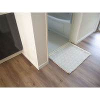 バスマット Ag+ スパイス （ドビー織バスマット） グレー 抗菌 防臭 消臭 お風呂用 オカトー