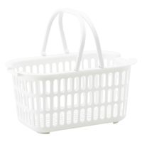 レック ミニバスケット ホワイト 1セット（3個）