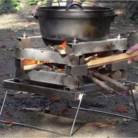 ホリデーロード アウトドア用焚火台 ロストル・スペシャル Ver.2 1台（直送品）