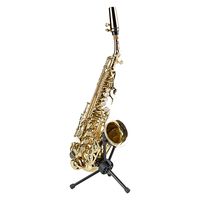 K&M カーブドソプラノサックス用スタンド "SAXXY" カラー:ブラック 14355-000-55 1台（直送品）