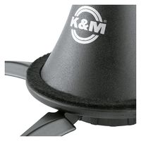 K&M クラリネット用スタンド 4本脚 カラー:ブラック 15222-000-55 1台（直送品）