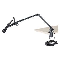 K&M デスクアーム型マイクスタンド カラー:ブラック 23860-321-55 1台（直送品）