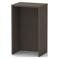 【軒先渡し】SKF SK木製ハイカウンター 幅600×奥行450×高さ1000mm ブラウン SKHC-600BR 1台（直送品）