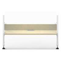 【軒先渡し】SKF STデスク 机上ラック 幅785×奥行255×高さ441mm ナチュラル SKSTRK1-800NA 1台（直送品）