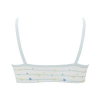 【アウトレット】【アウトレット】ルシアン 部活さらさらキュート総プリント 星ボーダー ホワイト S 1枚