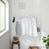 平安伸銅工業 突っ張り棒 強力 マットホワイト 耐荷重45～15kg 幅110～190cm RTJ-L 1個