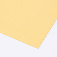 アスクル 色画用紙 クリーム 四つ切り 1袋(100枚入) オリジナル