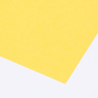 アスクル 色画用紙 うすきいろ 四つ切り 1袋(100枚入) オリジナル