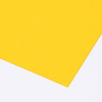 アスクル 色画用紙 ひまわり 四つ切り 1袋(100枚入) オリジナル