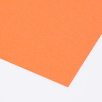 アスクル 色画用紙 だいだい 八つ切り 1袋(100枚入) オリジナル