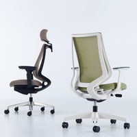 【組立設置込】コクヨ デュオラ２ メッシュ ヘッドレスト 可動肘 アルミ脚 Pキャスタ C08-P330MU-BT7T71 1脚（直送品）