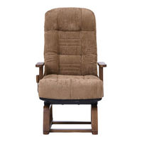 【軒先渡し】ヤマソロ エルデ コイルバネ高座椅子 ブラウン 83-532 1脚（直送品）