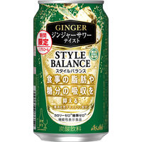 ノンアルコールチューハイ アサヒビール スタイルバランスプラス ジンジャーサワーテイスト 350ml 6本