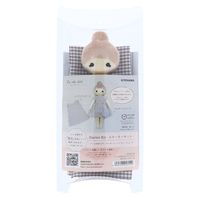 清原 ドール付きスターターキット りり グレーチェック LCDSK-04 1セット(2袋)（直送品）