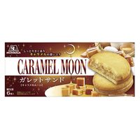 【ワゴンセール】キャラメルムーンガレットサンド 6箱 森永製菓 洋菓子 個包装