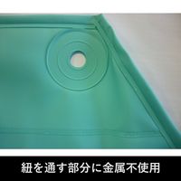 【エプロン】弘進ゴム タフライトソフト 胸付前掛 #10 白 S （ウレタン紐2本入り） G0477FM-S 1枚