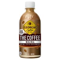 コカ・コーラ ジョージア ザ・コーヒー with ミルク 砂糖不使用 440ml 1箱（24本入）