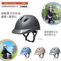 DICプラスチック 自転車用ヘルメット Chalino チャリーノ S/Mサイズ ダークグレー