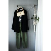 清水産業 小山田早織xMAWA スタイリングハンガー ブラック 120650 1本