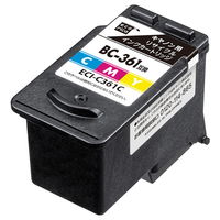 エコリカ キヤノン（Canon）用 リサイクルインク ECI-C361C 3色一体型 BC-361対応 1個