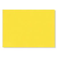 大王製紙 色画用紙 四切 フレッシュカラー レモン 1セット（50枚：10枚×5）