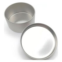 エビ寿2 缶やさん TINCAN ブリキパウダー缶S 75ф×37h(mm) 155872 1個（直送品）