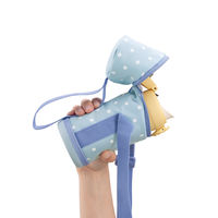 サーモス マイボトルポーチ ドットブルー APG-352 D-BL1個