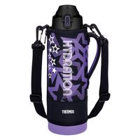 サーモス 真空断熱スポーツボトル 1.5L ブラックパープル FJS-1500F BKPL1セット（3個）