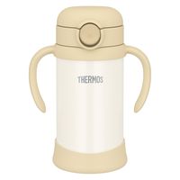 サーモス まほうびんのベビーストローマグ 350ml サンドベージュ FJT-350 SDBE1セット（3個）