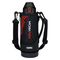 サーモス 真空断熱スポーツボトル 1L ブラックオレンジ FJS-1000F BKOR1セット（3個）