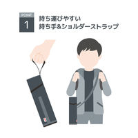 サーモス マイボトルポーチ ブラック APG-752 BK1個