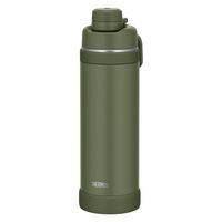 サーモス 真空断熱スポーツボトル 1L カーキ FJU-1000 KKI1セット（3個）