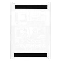 ベロス チェックシート用スライドホルダー マグネット付 日本製 SCMA-401 1セット(1枚×5)