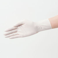 ゴム手袋 No.380 ラテックスグローブ ノンパウダー ポリマーコート S 00340335 1ケース(2000個(100個×20))（直送品）