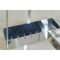 サンフラワー オールステンレスちりとり DST-H(穴あり) 00340646 1個（直送品）