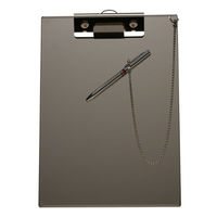 サンフラワー 筆記具 ステンレスクリップボード SCB-A4 横 00340655 1個（直送品）