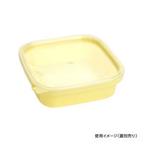 酒井容器 透明カップ セーフティ付 KV-200 クリーム 本体 00377651 1ケース(500個(1個×500))（直送品）