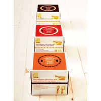 石渡 ケーキ箱 デコレーション箱 おいしいケーキ箱 赤色 130H 5号 08849 1ケース(100個)（直送品）