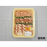 中央化学 発泡トレー C-33 木目S内 (L) 149294 1ケース(600個(50個×12))（直送品）