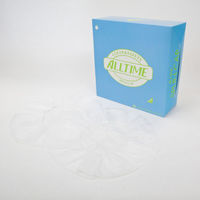 東京メディカル 不織布キャップ スパンキャップ FG-250 ホワイト 箱入 1520025 1ケース(800個(100個×8))（直送品）