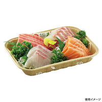 中央化学 紙トレー ECウェア K19-15 クラフト 身 153296 1ケース(600個(50個×12))（直送品）