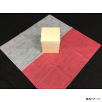 東京メディカル 不織布 風呂敷 トマト×白 90×90cm 1602180 1ケース(400個(50個×8))（直送品）