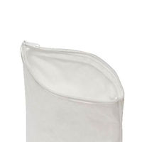 廣川 エコバッグ ポーチ タイベック製 白 206443 1ケース(400個(1個×4（直送品）