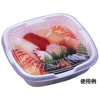 廣川 透明トレー 角トレー 7 30184700 1ケース(16000個(400個×40))（直送品）