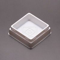 廣川 和菓子容器 MAK-4 本体(白) 30464500 1ケース(4000個(100個×40))（直送品）