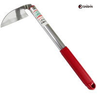 大進 ステンレス平ねじり鎌アルミ柄(赤) 4939736501375 1丁（直送品）