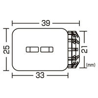 TJMデザイン 尺とり虫 1m3段 SHAK-10S 1本（直送品）
