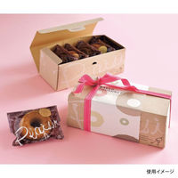 石渡 ギフト箱 焼きドーナツ用掛け紙 プレズィール掛け紙 54441 1ケース(100個)（直送品）